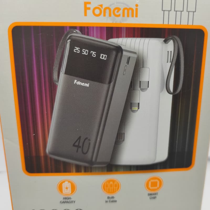 پاوربانک 12 وات فونمی مدل DXB-P18 ظرفیت 40000 میلی‌آمپرساعت - 4