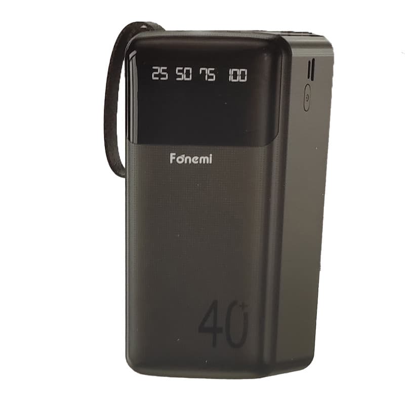 پاوربانک 12 وات فونمی مدل DXB-P18 ظرفیت 40000 میلی‌آمپرساعت