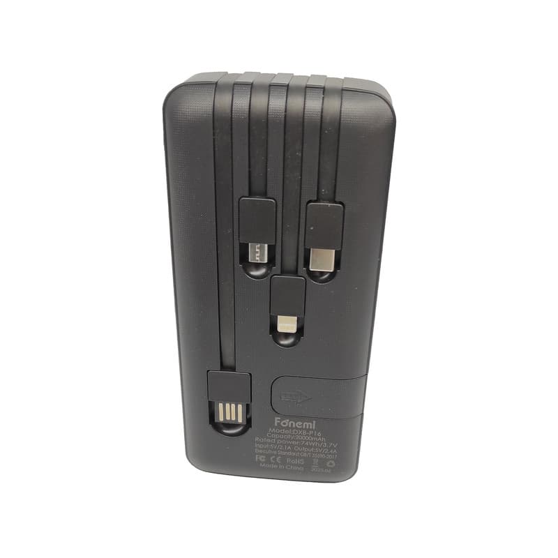 پاوربانک 12 وات فونمی مدل DXS-P16 ظرفیت 20000 میلی‌آمپرساعت - 2