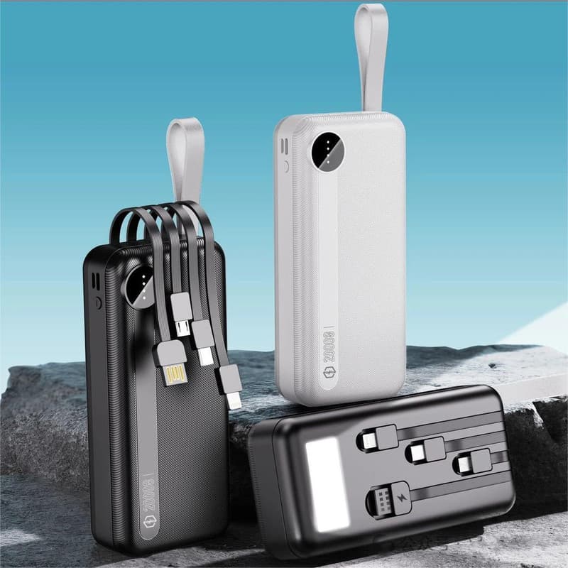 بنك طاقة بانسي BP22 بقوة 12 واط وسعة 20000 ملي أمبير - 2